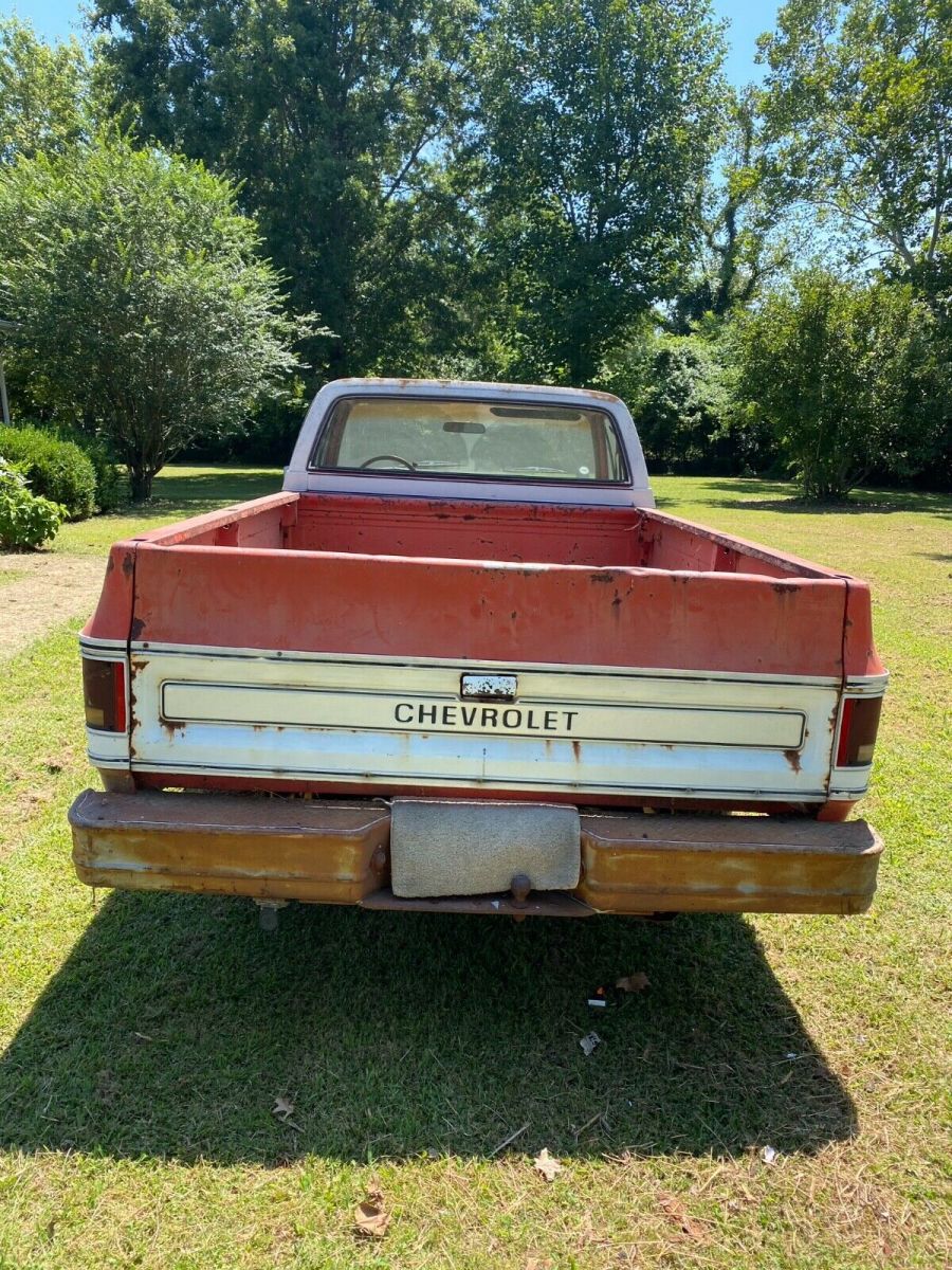 1976 Red Chevrolet C-10 Standard Cab Pickup