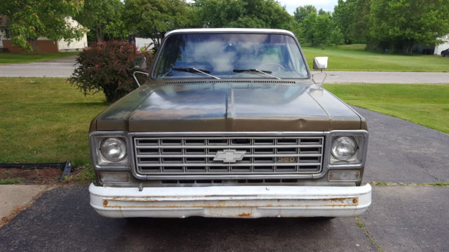 1976 Green Chevrolet C-10