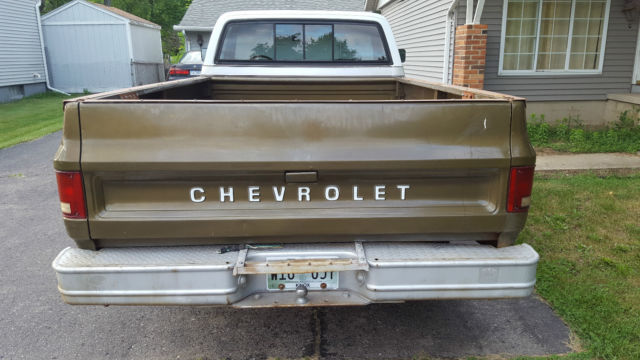 1976 Green Chevrolet C-10