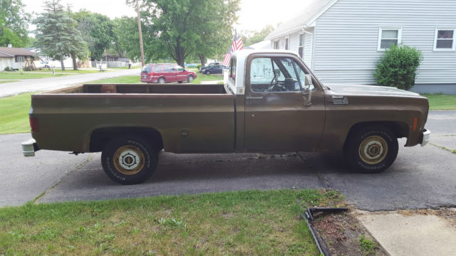 1976 Green Chevrolet C-10