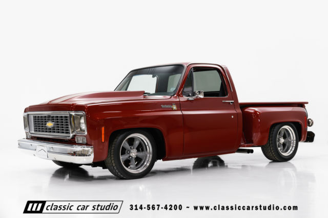 1976 Burgundy Chevrolet C-10