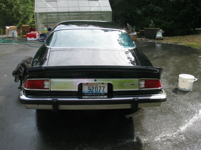 1976 Black Chevrolet Camaro Coupe