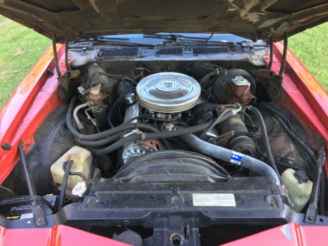 1976 Red Chevrolet Camaro Coupe