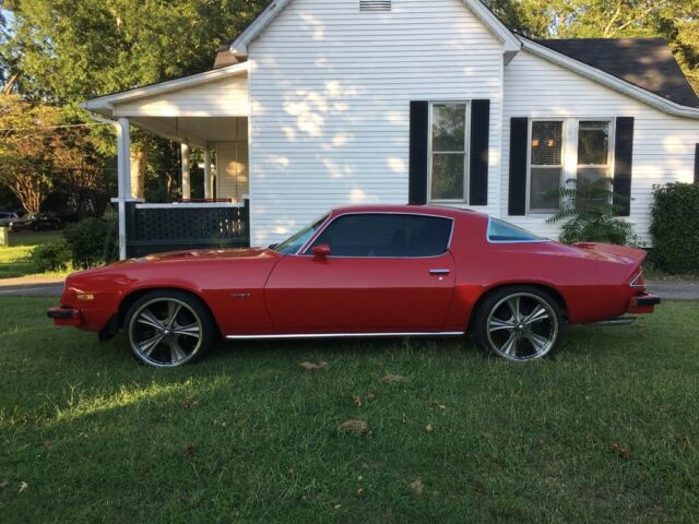 1976 Red Chevrolet Camaro Coupe
