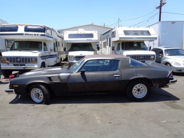 1976 Black Chevrolet Camaro Coupe