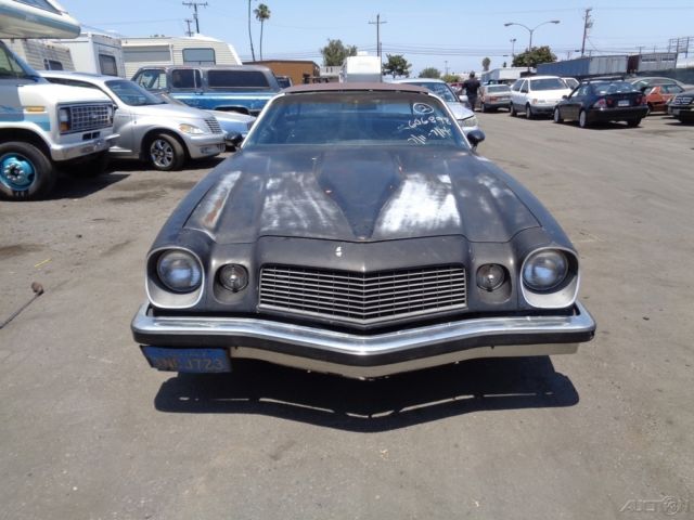 1976 Black Chevrolet Camaro Coupe