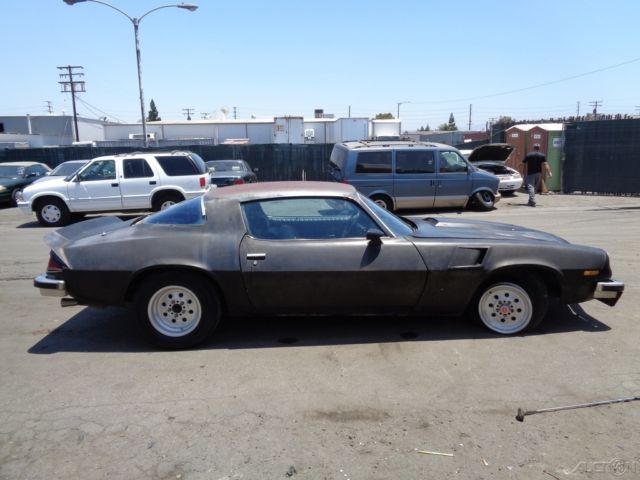 1976 Black Chevrolet Camaro Coupe