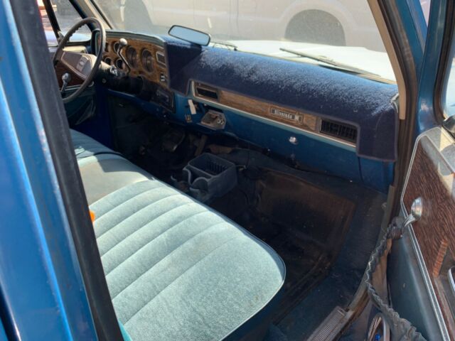 1976 Blue Chevrolet C/K Pickup 3500 Crew Cab Pickup