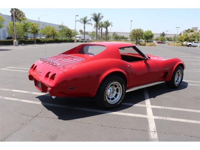 1976 Red Chevrolet Corvette --