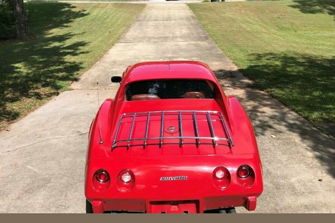 1976 Red Chevrolet Corvette C3 Convertible