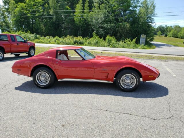 1976 Red Chevrolet Corvette Coupe
