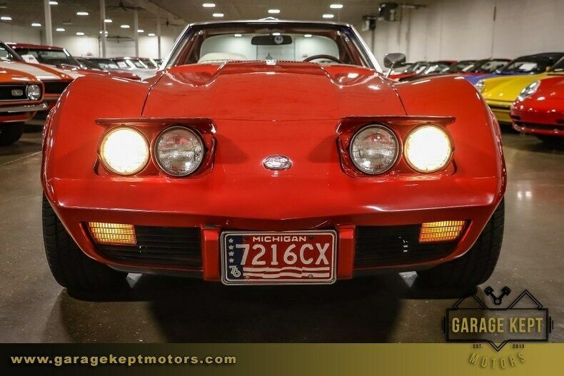 1976 Red Chevrolet Corvette Coupe