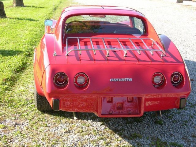 1976 Red Chevrolet Corvette Targa T-Top