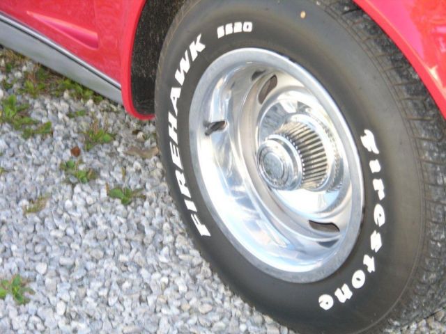 1976 Red Chevrolet Corvette Targa T-Top