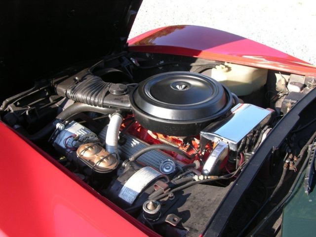 1976 Red Chevrolet Corvette Targa T-Top