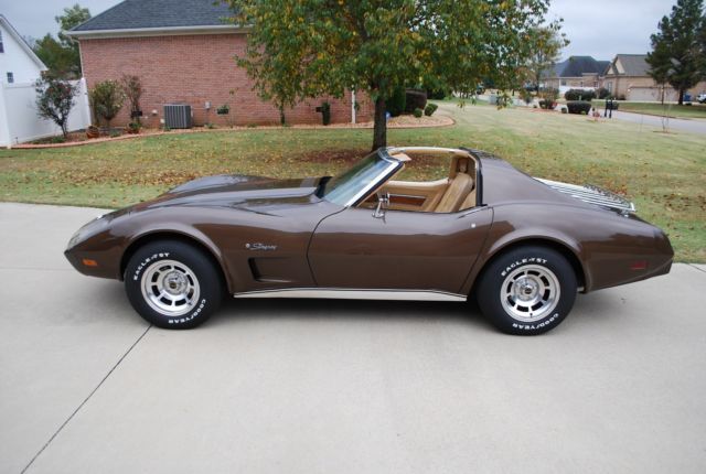 1976 Brown Chevrolet Corvette Coupe
