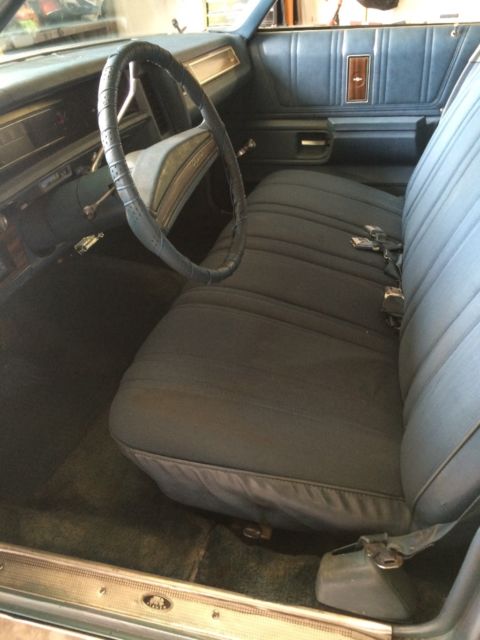 1976 Blue Chevrolet Impala Sedan