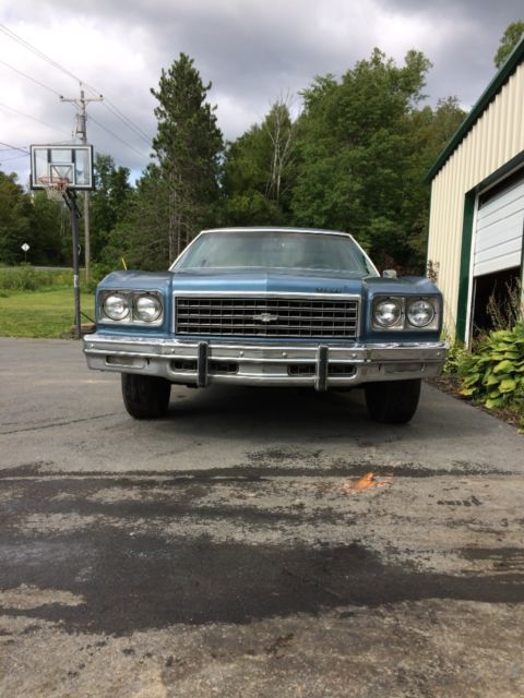 1976 Blue Chevrolet Impala Sedan