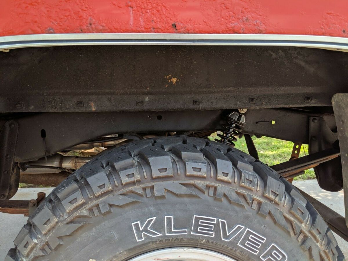 1976 Orange Chevrolet C/K Pickup 1500 Standard Cab Pickup