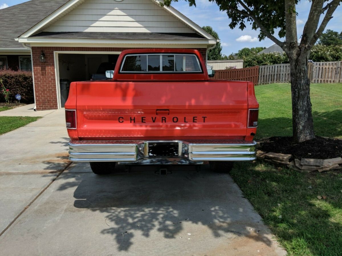 1976 Orange Chevrolet C/K Pickup 1500 Standard Cab Pickup