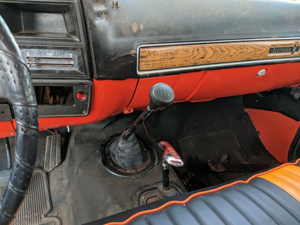 1976 Orange Chevrolet C/K Pickup 1500 Standard Cab Pickup