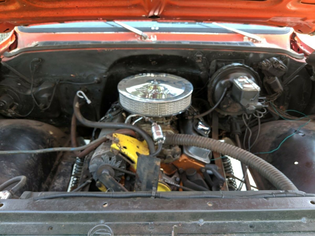 1976 Orange Chevrolet C/K Pickup 1500 Standard Cab Pickup