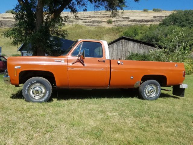 1976 Grecian Bronze Chevrolet C/K Pickup 1500 Standard Cab Pickup