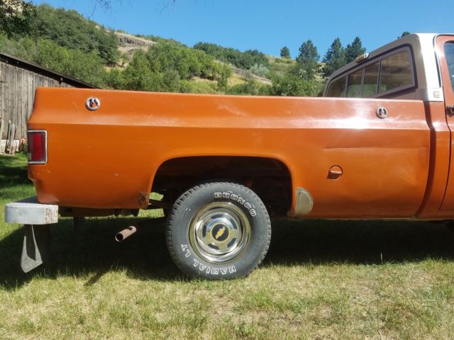 1976 Grecian Bronze Chevrolet C/K Pickup 1500 Standard Cab Pickup
