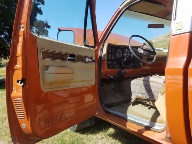 1976 Grecian Bronze Chevrolet C/K Pickup 1500 Standard Cab Pickup