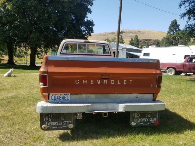 1976 Grecian Bronze Chevrolet C/K Pickup 1500 Standard Cab Pickup