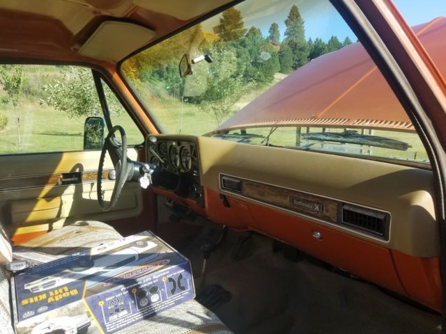 1976 Grecian Bronze Chevrolet C/K Pickup 1500 Standard Cab Pickup