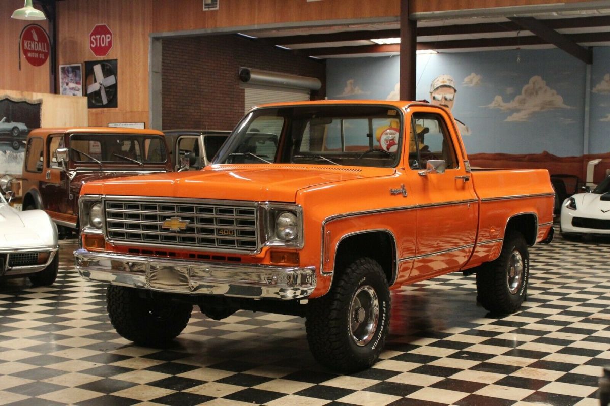 1976 Orange Chevrolet C/K Pickup 1500