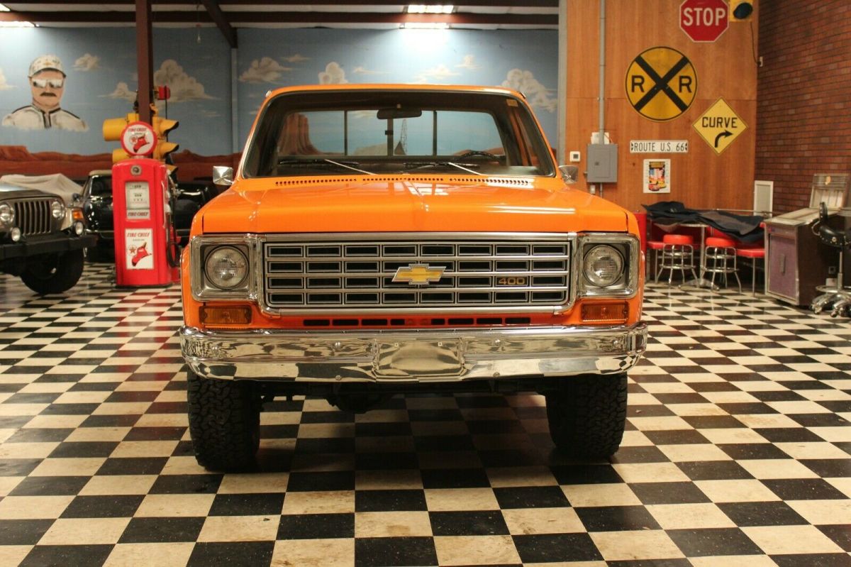 1976 Orange Chevrolet C/K Pickup 1500