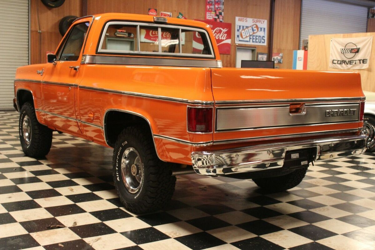 1976 Orange Chevrolet C/K Pickup 1500