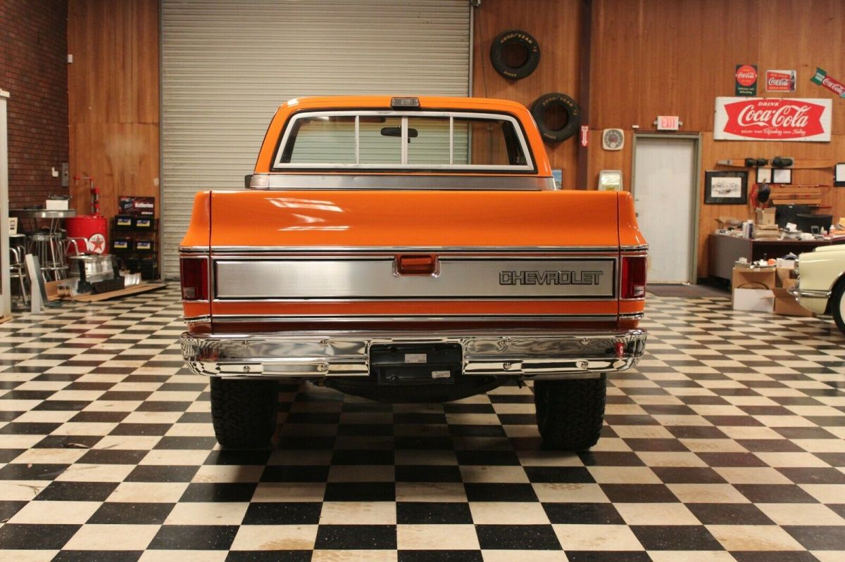 1976 Orange Chevrolet C/K Pickup 1500