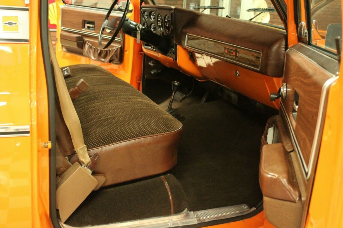 1976 Orange Chevrolet C/K Pickup 1500
