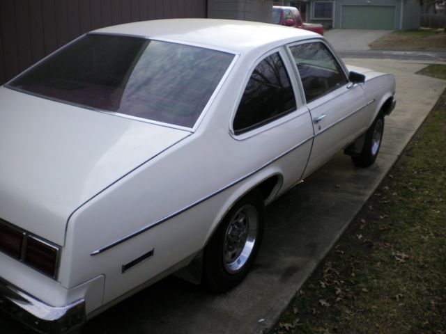 1976 Blue Chevrolet Nova Coupe