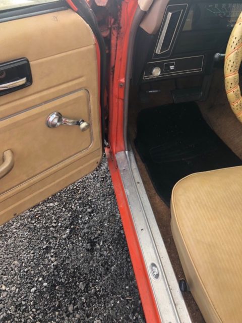 1976 Orange Chevrolet Nova Coupe