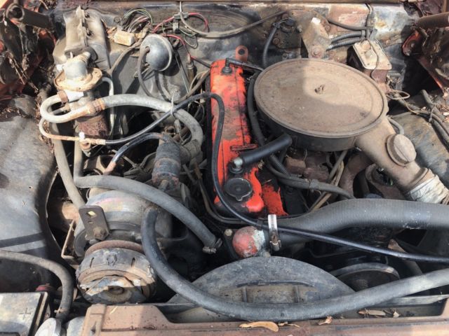 1976 Orange Chevrolet Nova Coupe