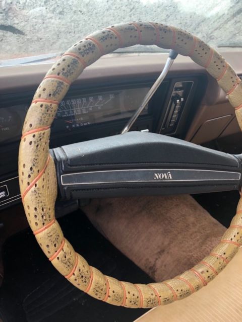 1976 Orange Chevrolet Nova Coupe