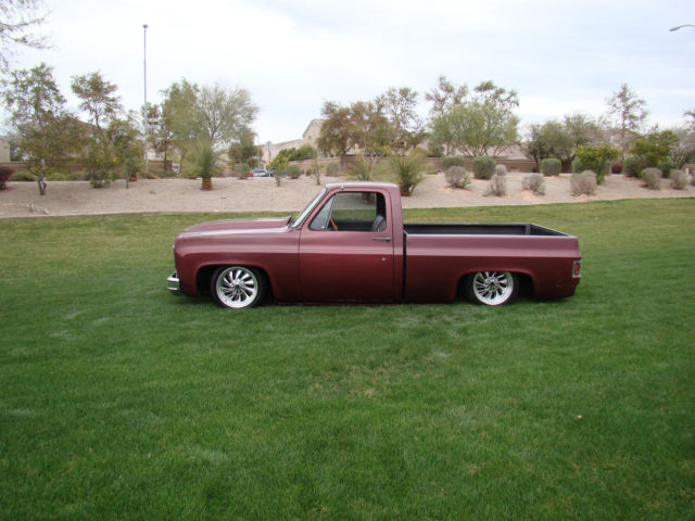 1976  Maroon Chevrolet Other Pickups Short Bed Pick UP 