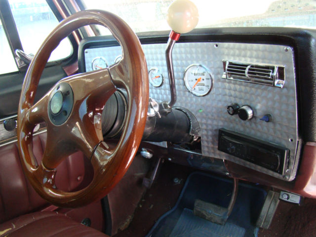 1976  Maroon Chevrolet Other Pickups Short Bed Pick UP 