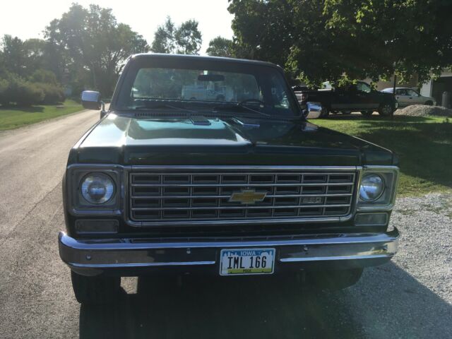1976 Green Chevrolet C/K Pickup 1500 Standard Cab Pickup