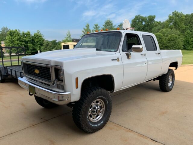 1976 White Chevrolet Other Pickups Crew Cab Pickup