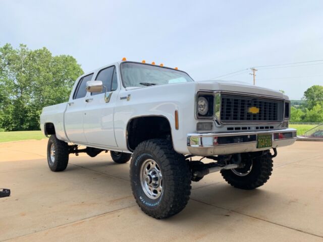 1976 White Chevrolet Other Pickups Crew Cab Pickup