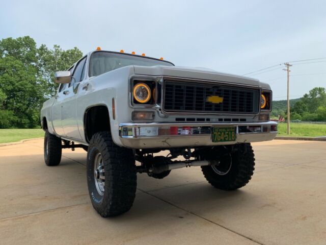 1976 White Chevrolet Other Pickups Crew Cab Pickup