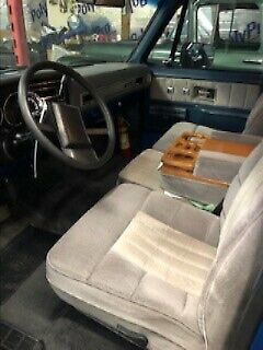 1976 Blue Chevrolet C-10 Standard Cab Pickup