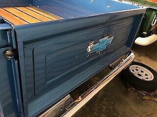1976 Blue Chevrolet C-10 Standard Cab Pickup