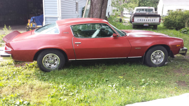1976 Firethorn Red Chevrolet Camaro Coupe