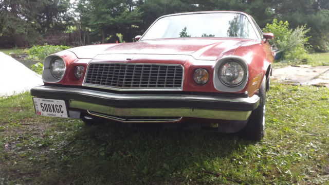 1976 Firethorn Red Chevrolet Camaro Coupe